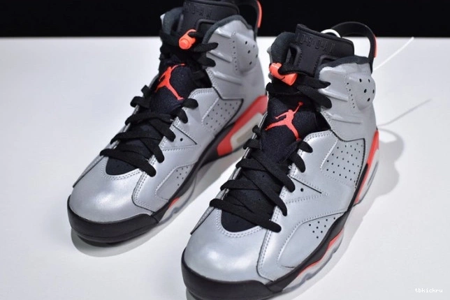 Rep TBkick CI4072-001 3M Reflective JSP 6 Air Jordan Infrared 0731